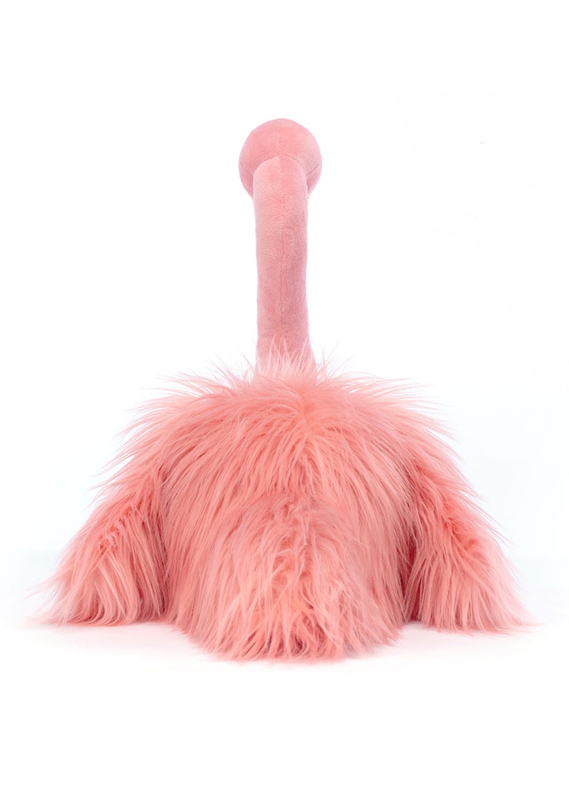 Jellycat Rosario Flamingo knuffel 48 cm - detail lichtroze