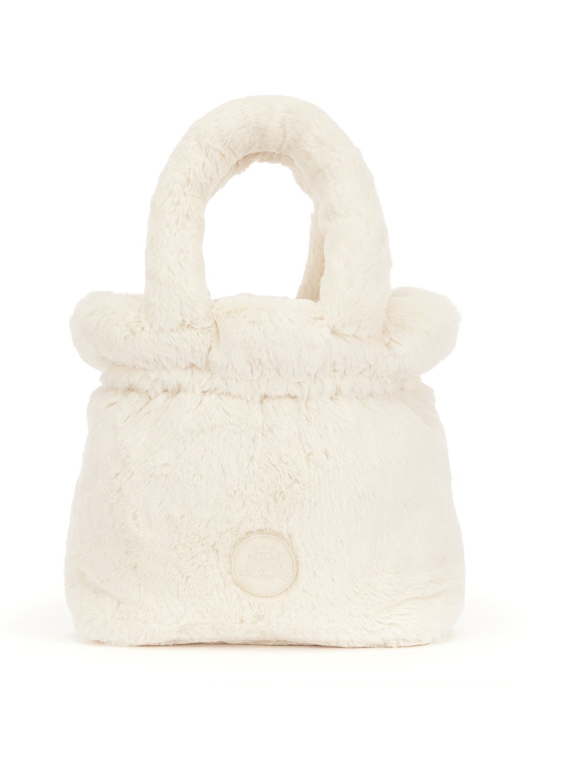 Jellycat Rufferty Puppy handtas - achterkant 3 beige