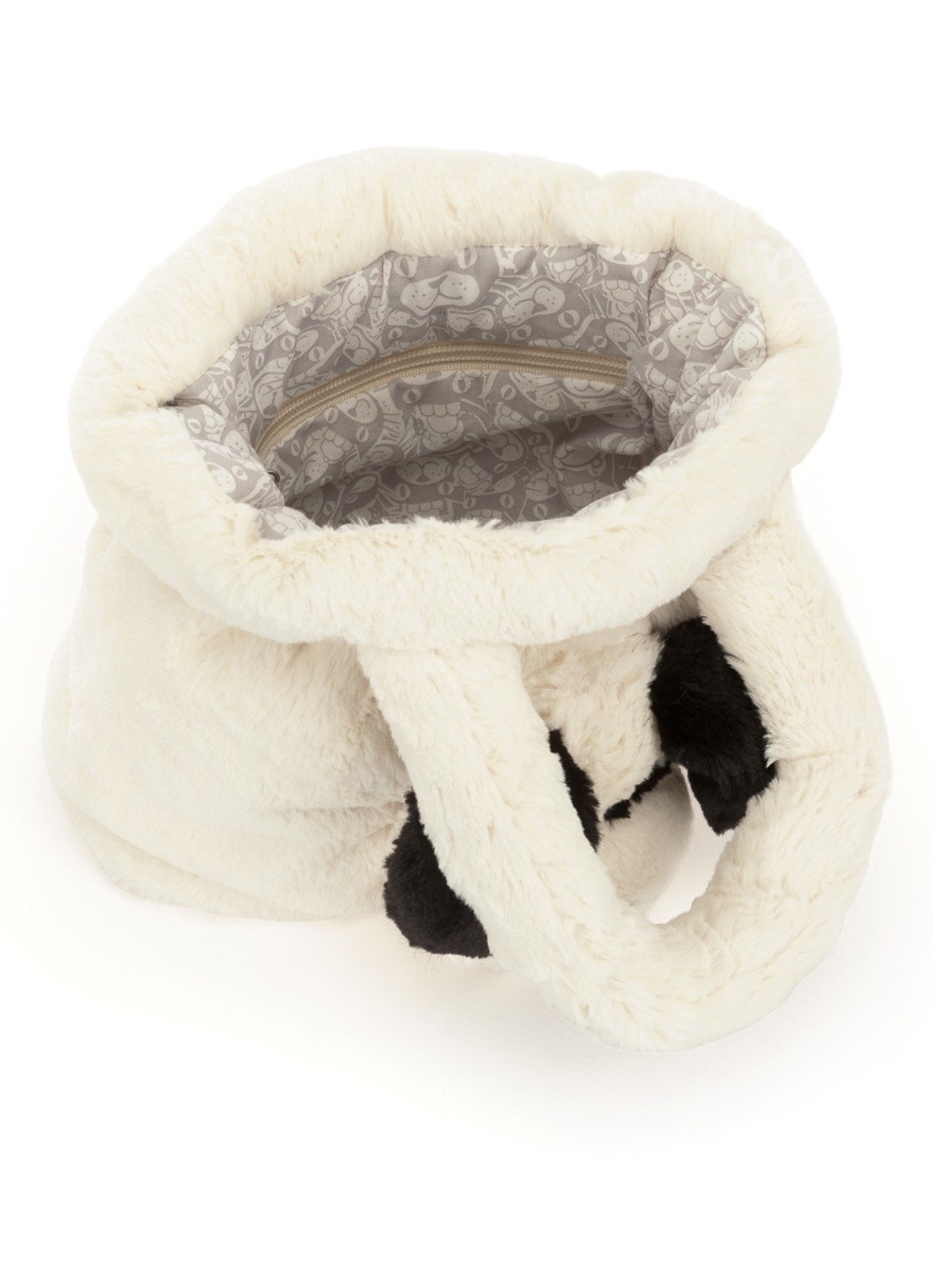 Jellycat Rufferty Puppy handtas - detail 2 beige