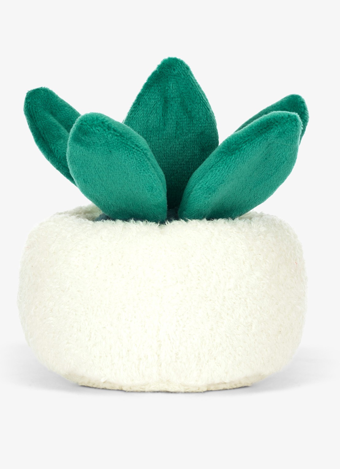 Jellycat Skull Planter knuffel 14 cm - achterkant beige