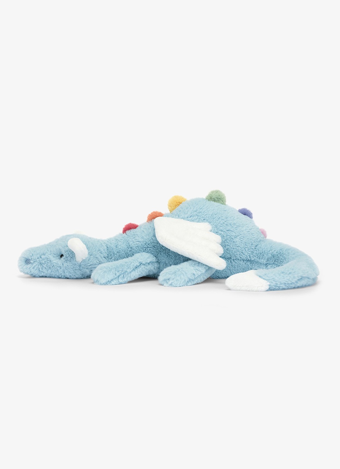 Jellycat Sky Dragon knuffel 12 cm - detail 3 blauw