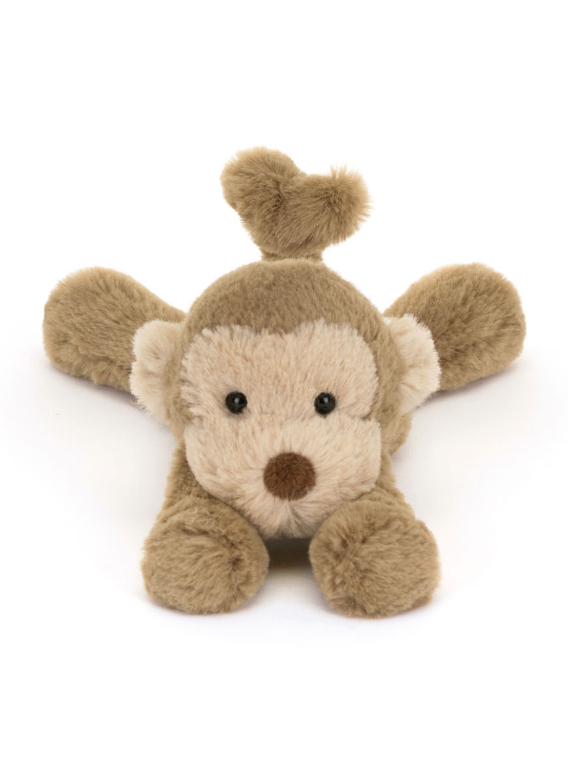 Jellycat Smudge Monkey Tiny knuffel 13 cm - detail 2 multicolor
