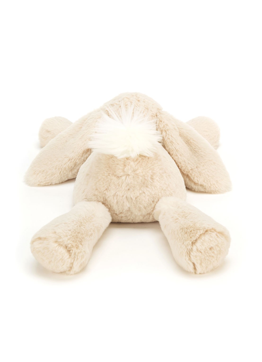 Jellycat Smudge Rabbit knuffel 13 cm - achterkant gebroken wit