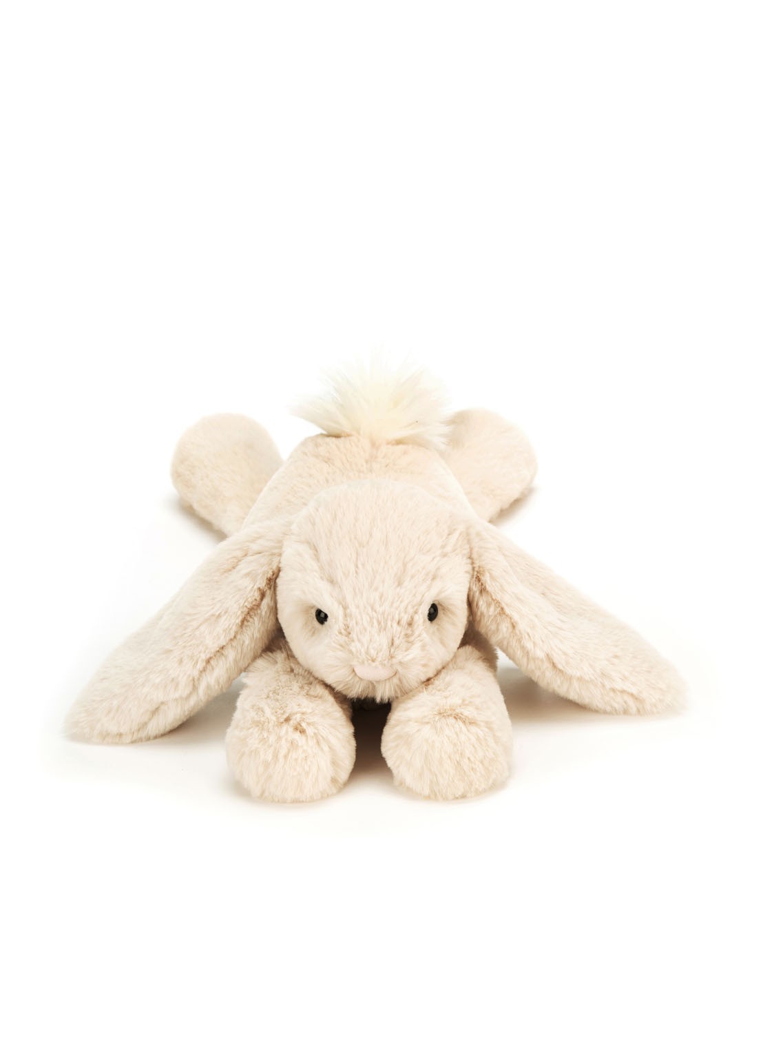 Jellycat Smudge Rabbit knuffel 13 cm - detail 4 gebroken wit