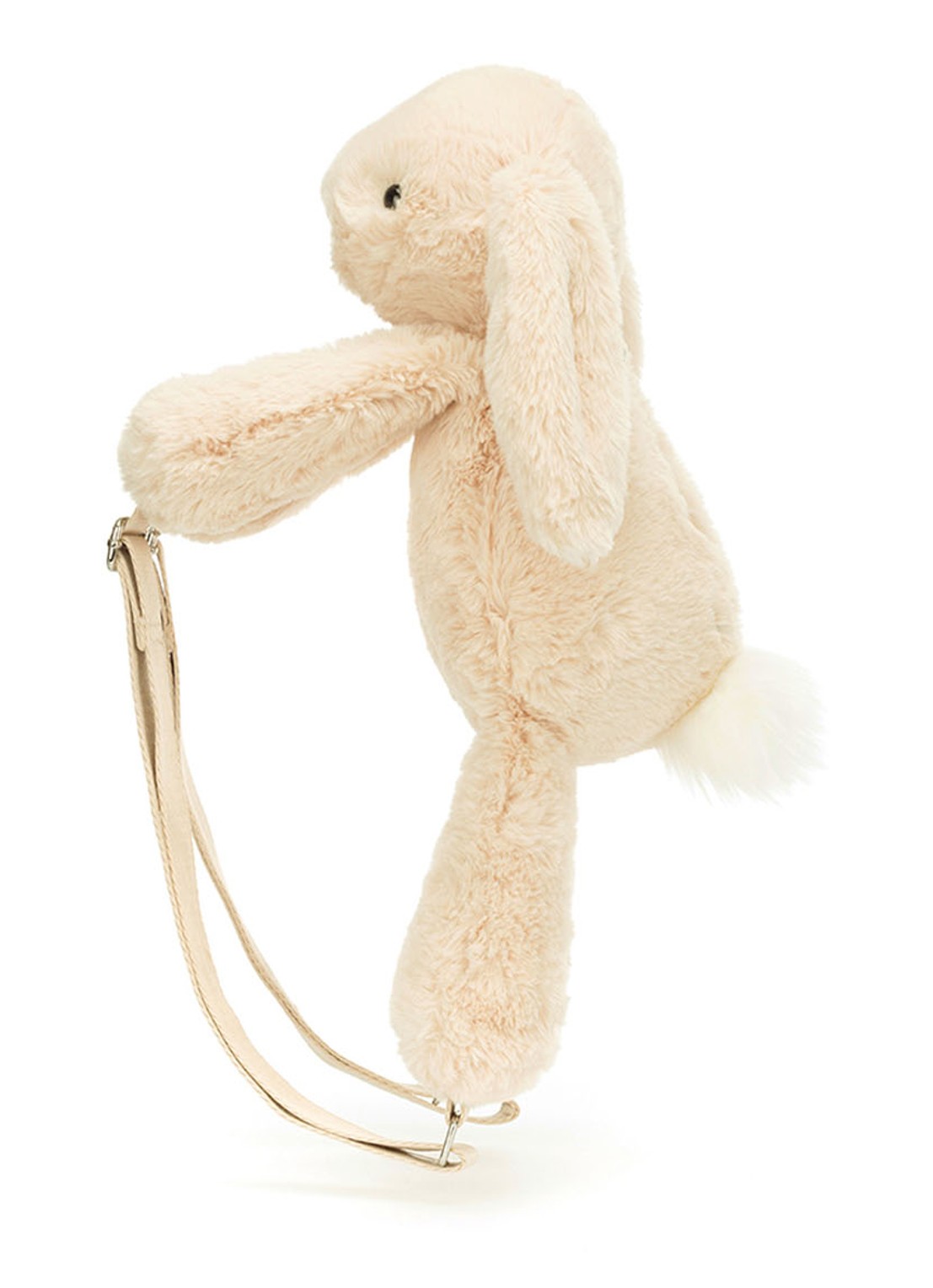 Jellycat Smudge Rabbit knuffelrugzak 43 cm - achterkant multicolor