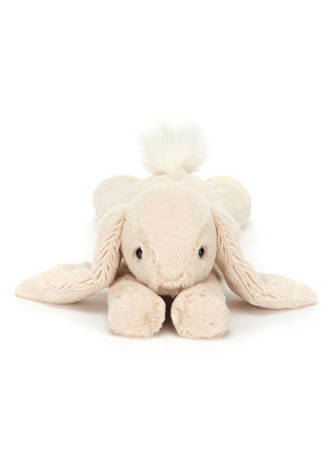Jellycat Smudge Rabbit - detail 3 gebroken wit