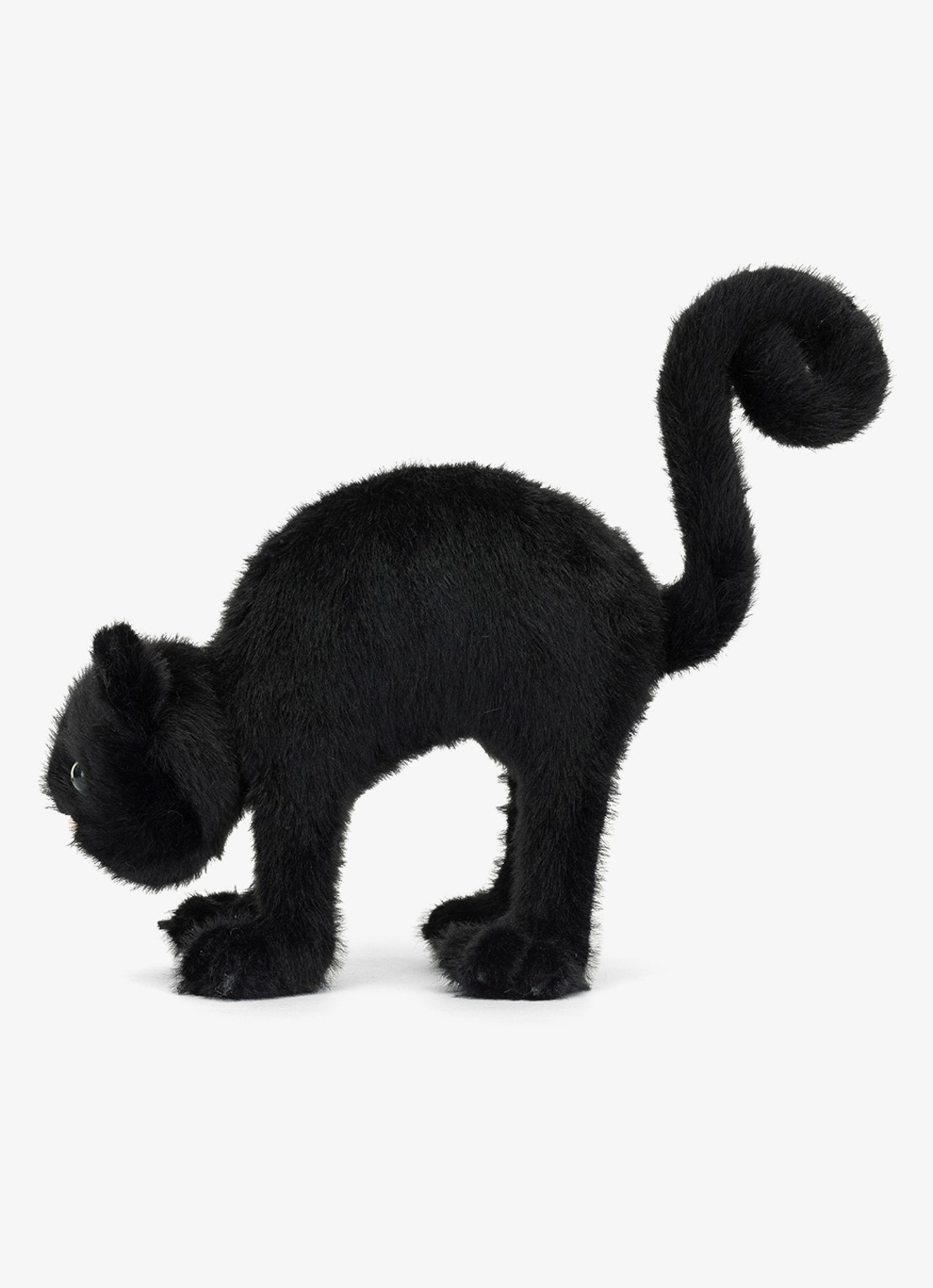 Jellycat Spookipaws Cat knuffel 20 cm  - detail 4 zwart