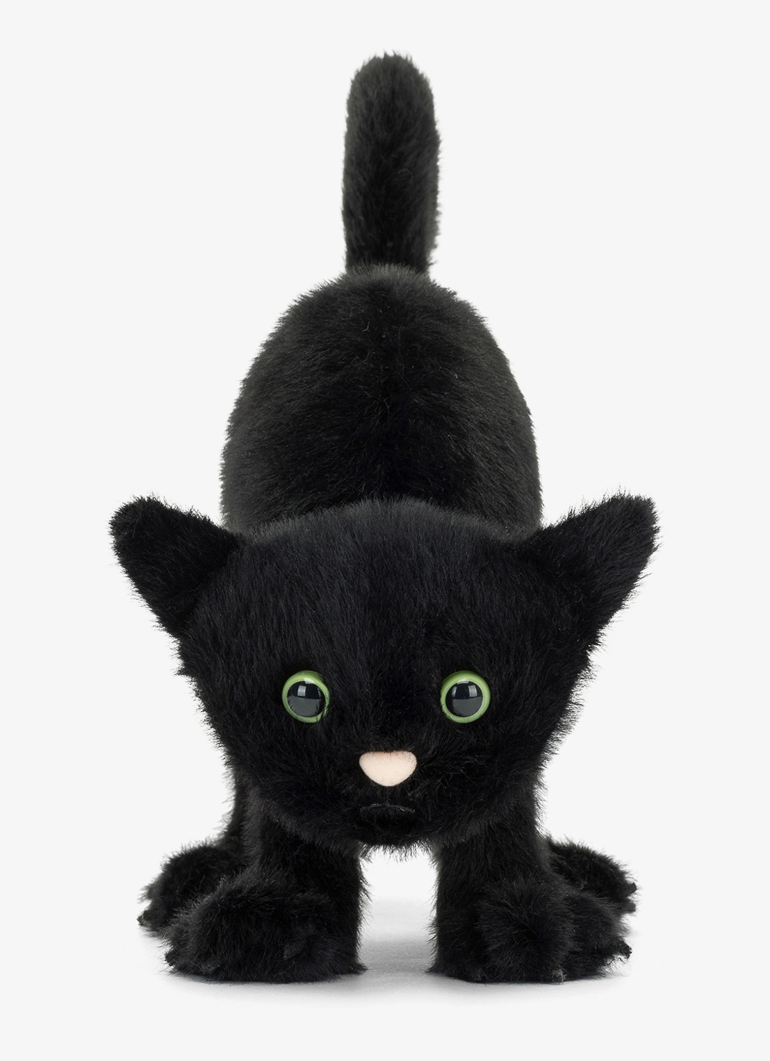 Jellycat Spookipaws Cat knuffel 20 cm  - voorkant 2 zwart