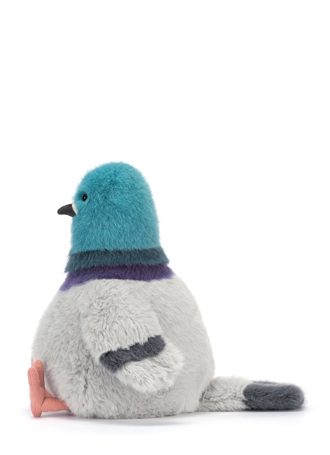 Jellycat Strutton Pigeon knuffel 22 cm  - detail 3 blauw