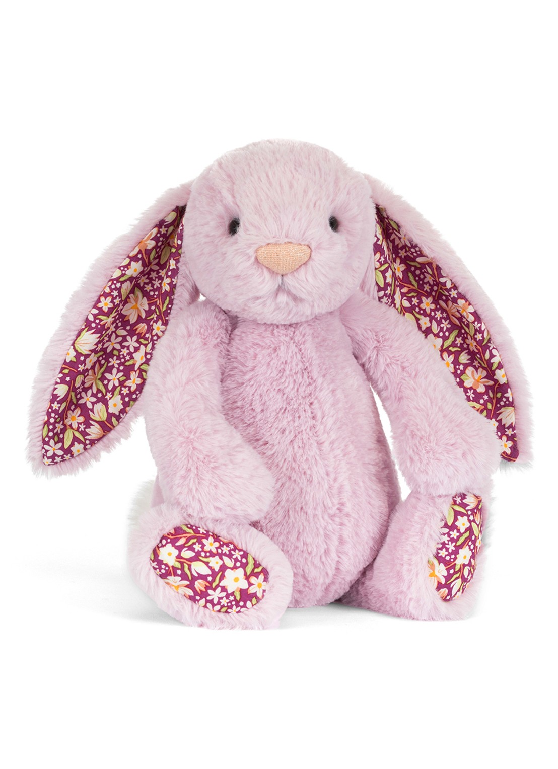 Jellycat Thistlepop Blossom Luxe Bunny knuffel 31 cm  - voorkant multicolor