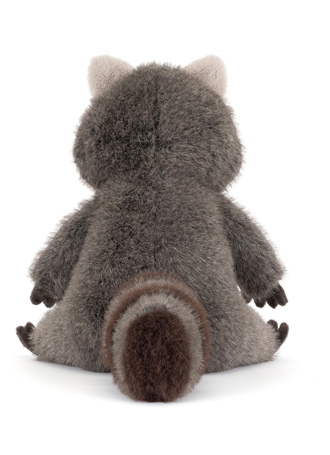Jellycat Trixiwoo Raccoon knuffel 24 cm - achterkant 7 beige