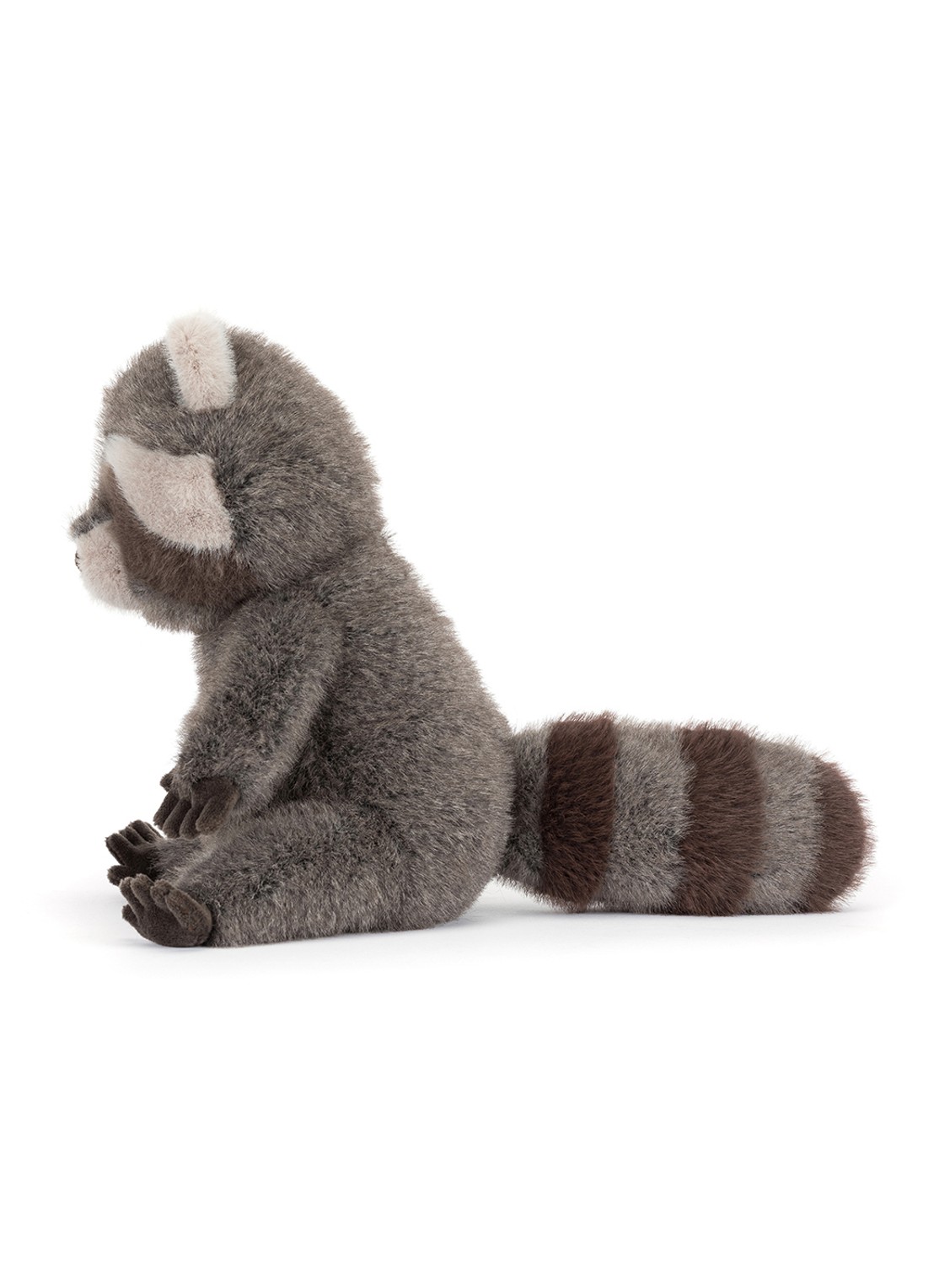 Jellycat Trixiwoo Raccoon knuffel 24 cm - detail 3 beige
