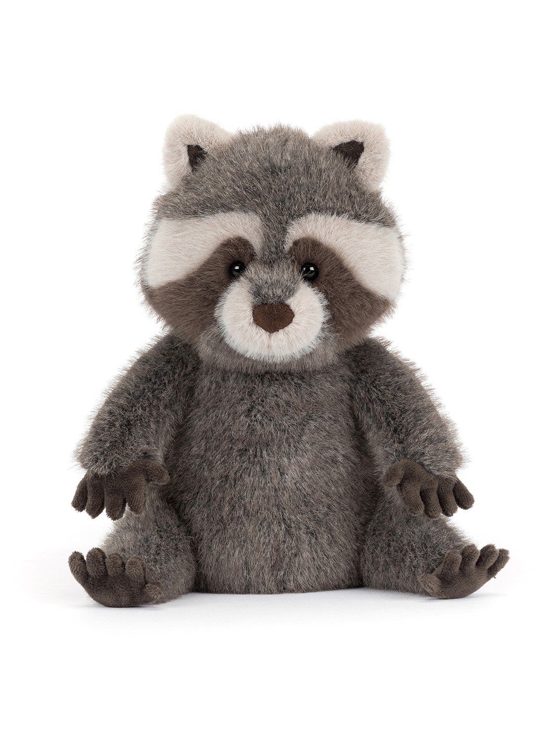 Jellycat Trixiwoo Raccoon knuffel 24 cm - detail 4 beige