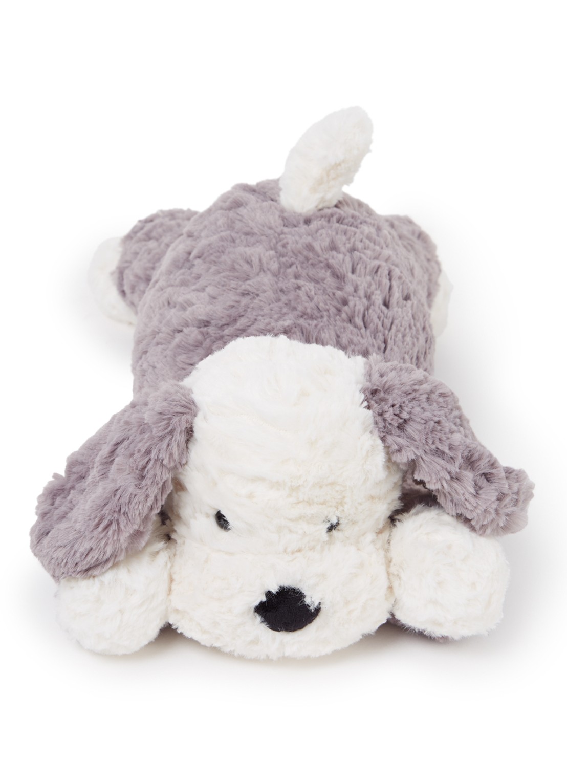 Jellycat Tumblie Sheep Dog knuffel 36 cm - voorkant grijs