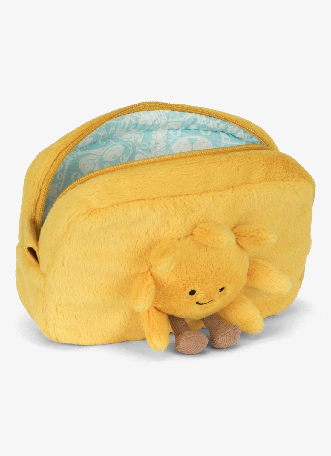 Jellycat Zon etui 13 cm - detail 5 geel
