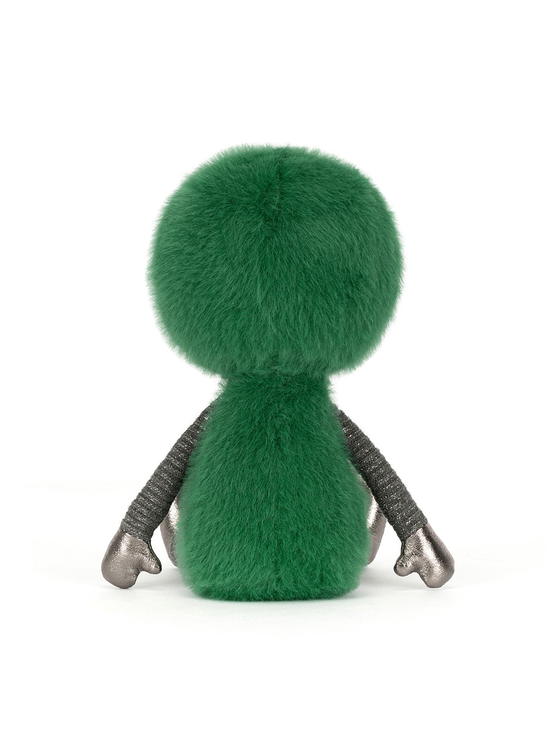 Jellycat Zyllan Alien knuffel 29 cm  - achterkant groen