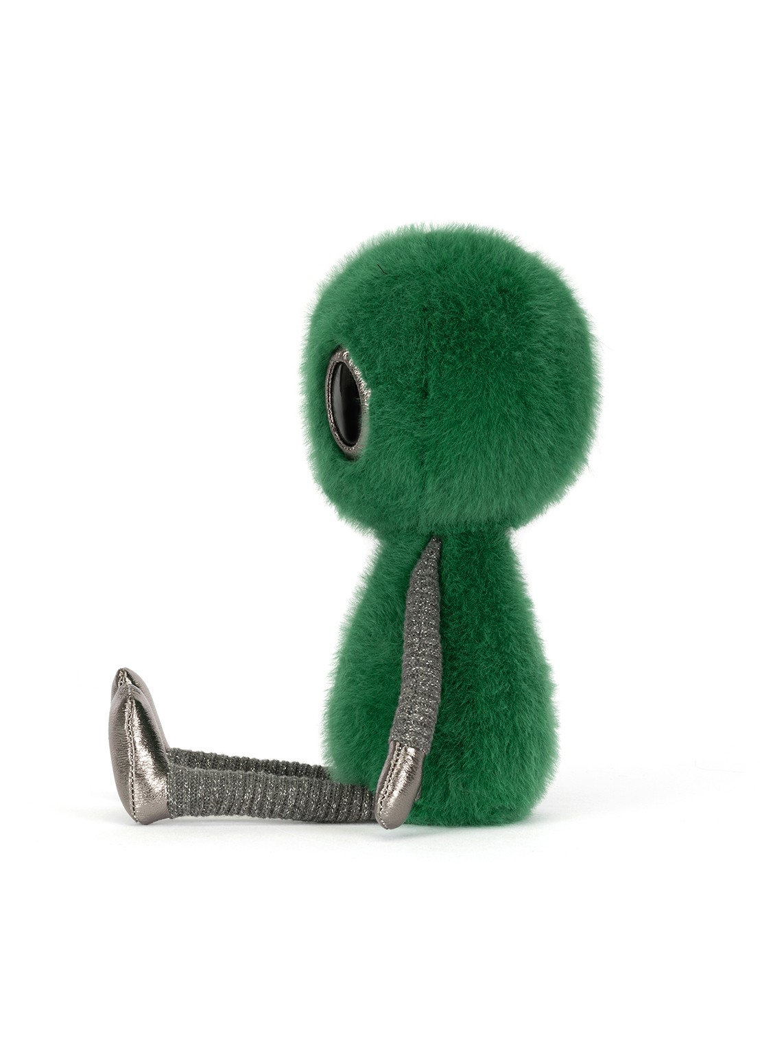 Jellycat Zyllan Alien knuffel 29 cm  - detail 3 groen