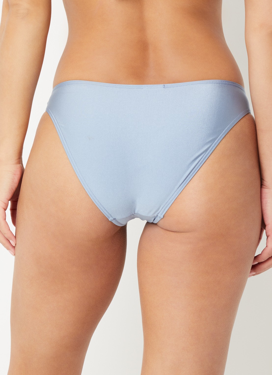 JETS Australia Bikinislip met lurex - achterkant staalblauw