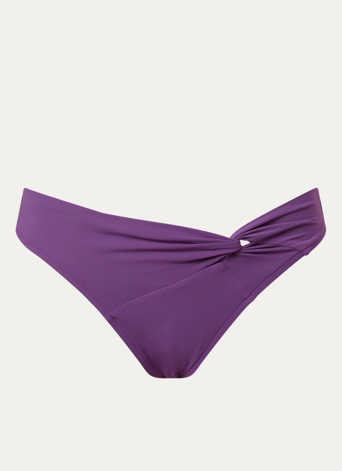 JETS Australia Jetset bikinislip met geknoopt detail - voorkant paars