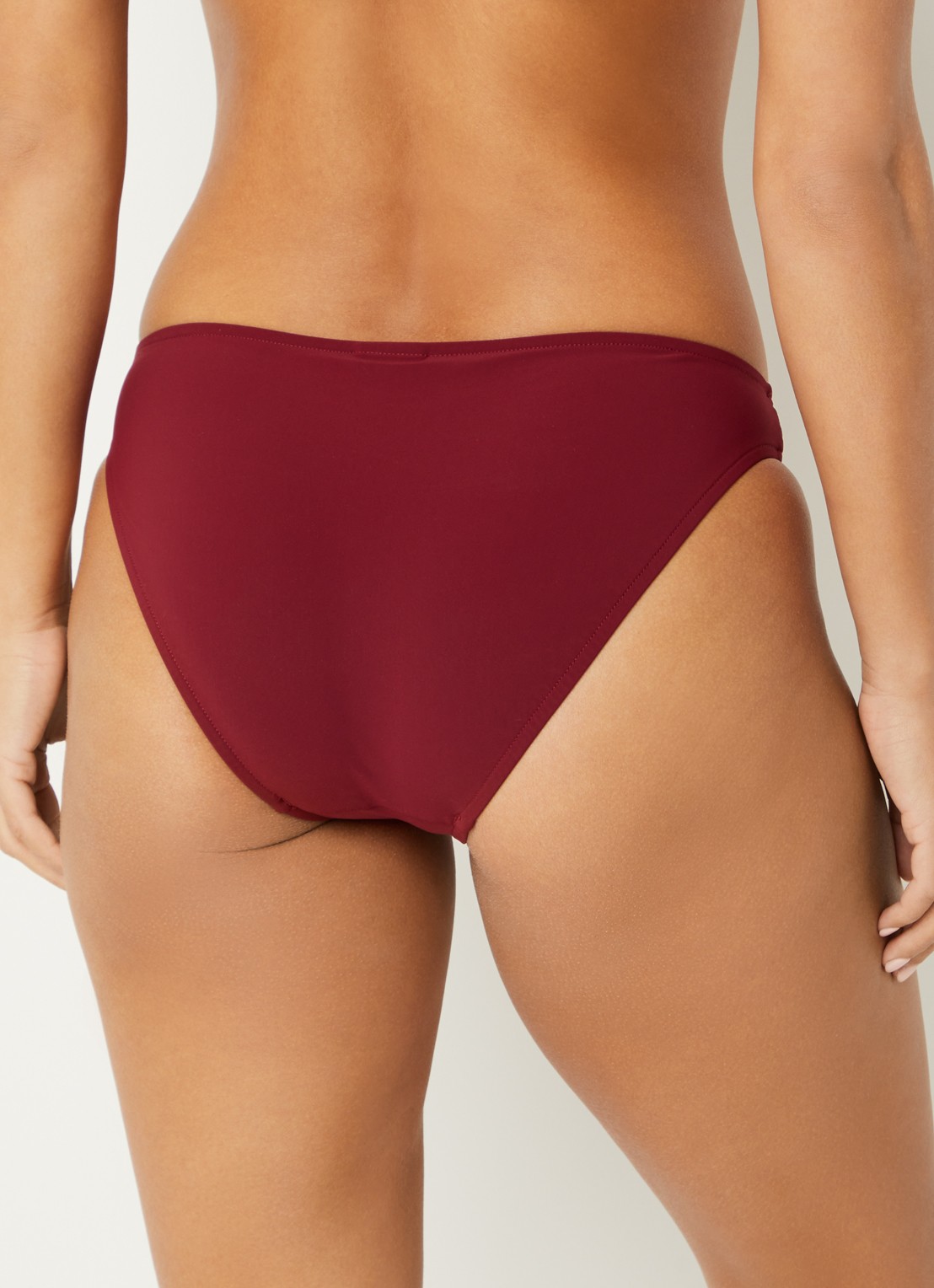 JETS Australia Jetset bikinislip - achterkant 3 bordeauxrood