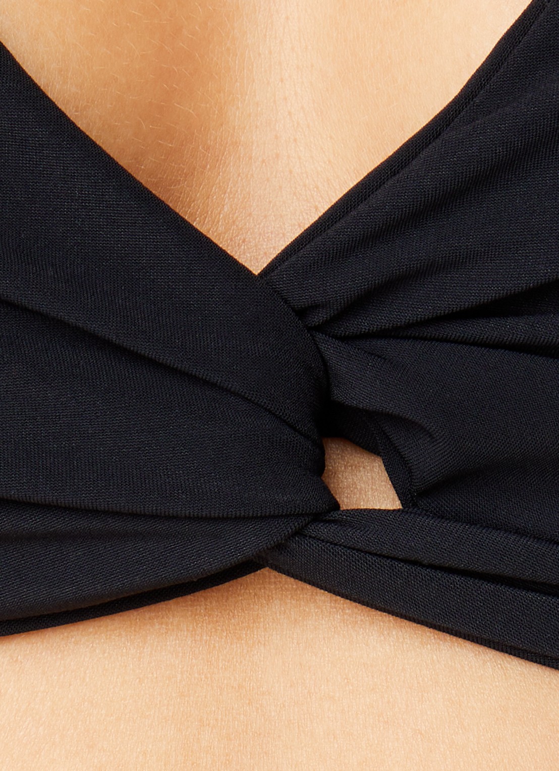 JETS Australia Jetset halter bikinitop met uitneembare vulling - detail 5 zwart