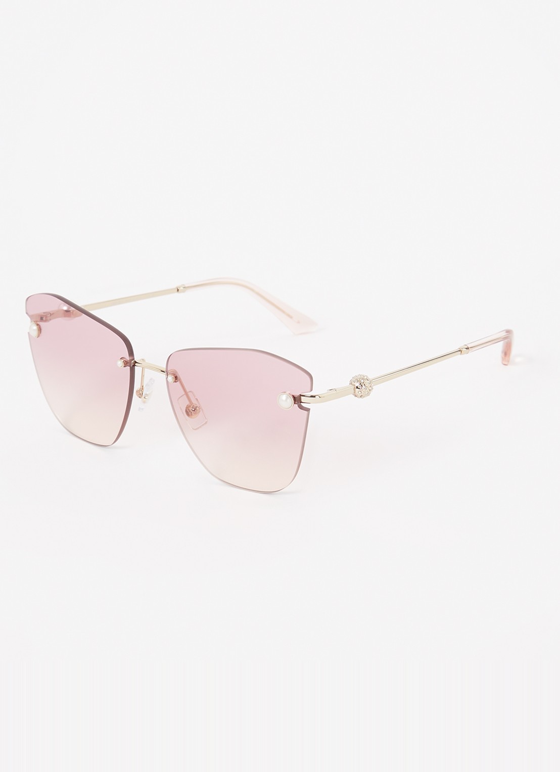Jimmy Choo Butterfly zonnebril JC4004HB - voorkant goud