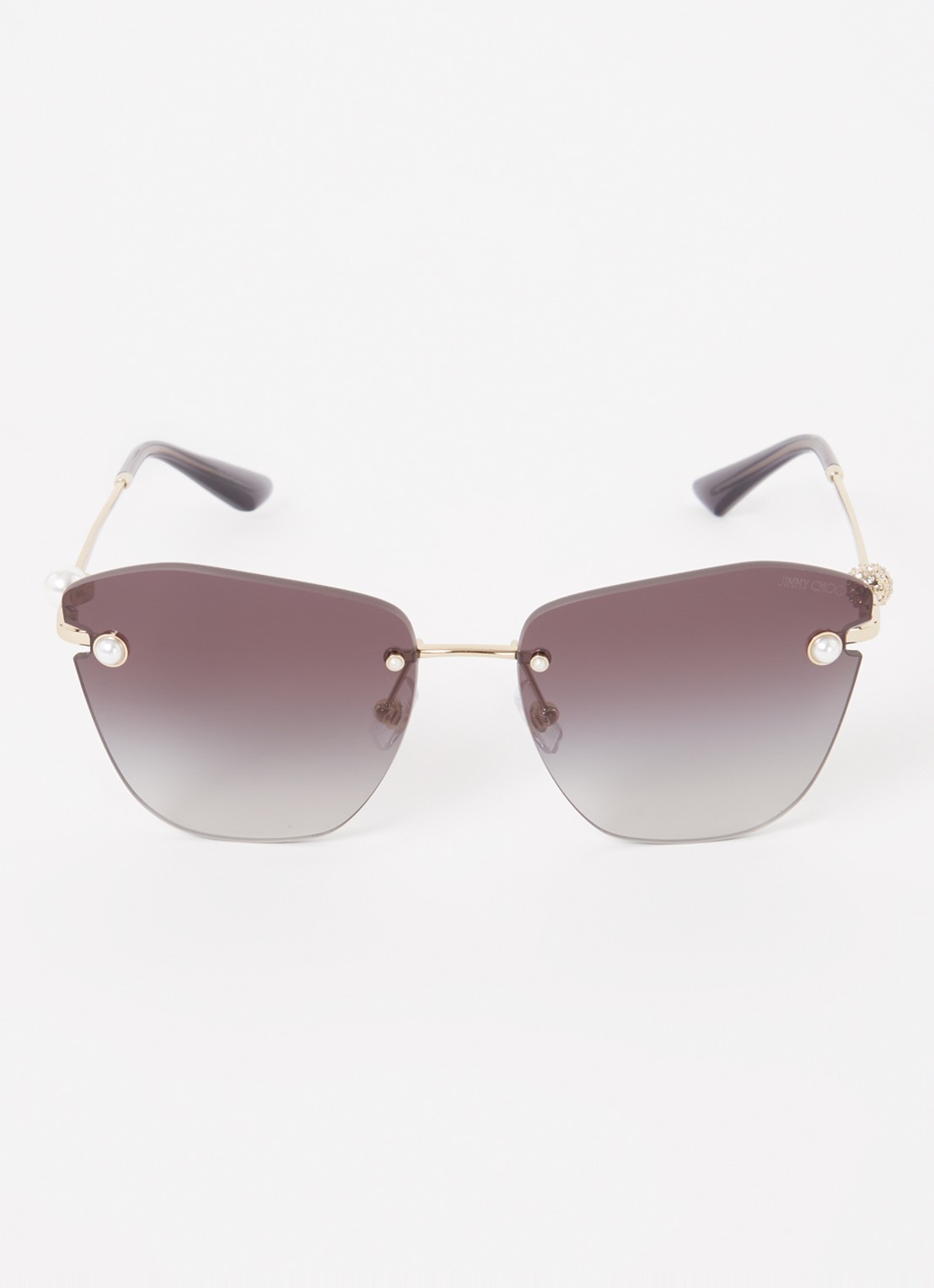 Jimmy Choo Butterfly zonnebril JC4004HB - detail goud