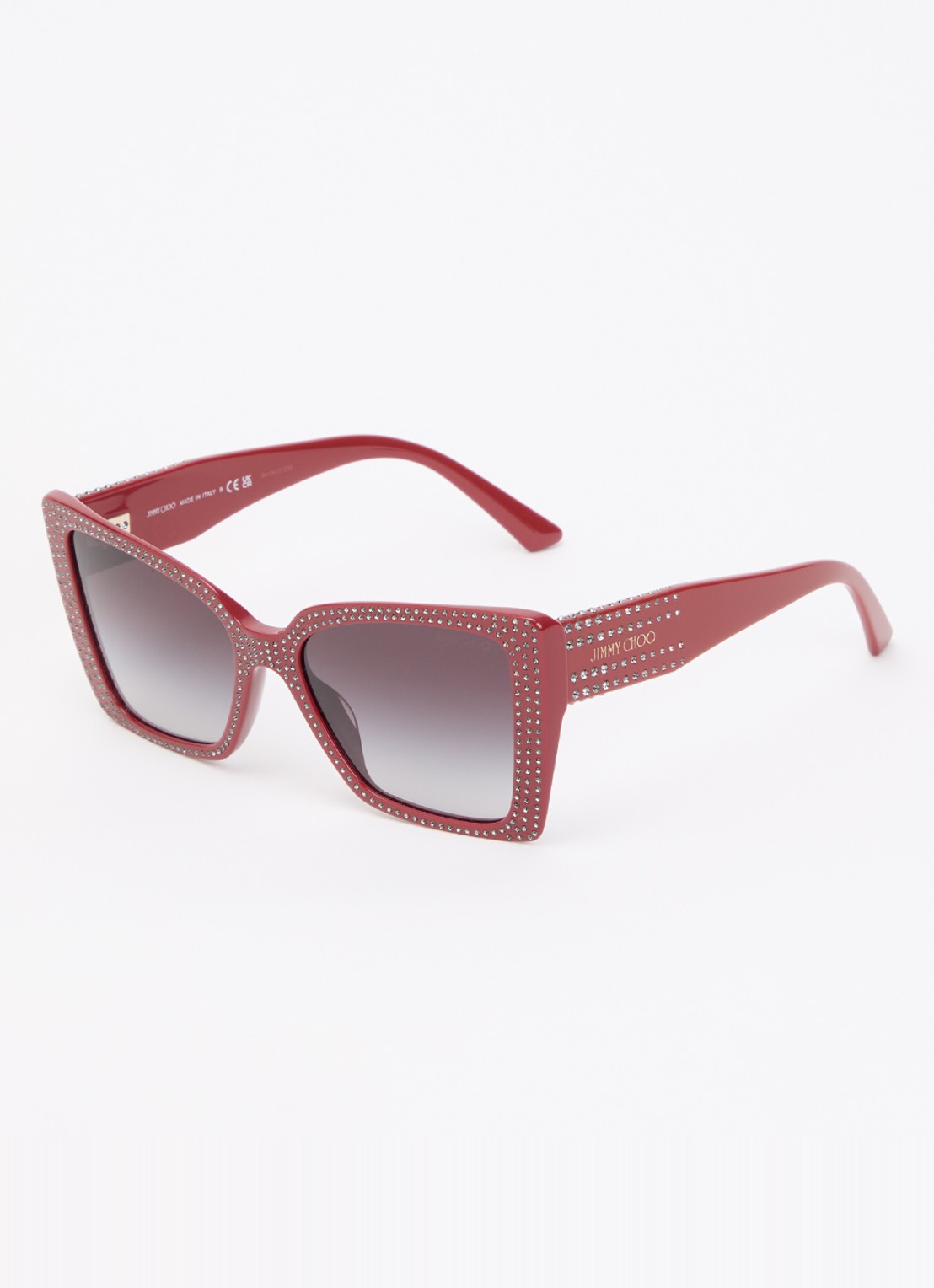 Jimmy Choo Butterfly zonnebril JC5001B - voorkant rood