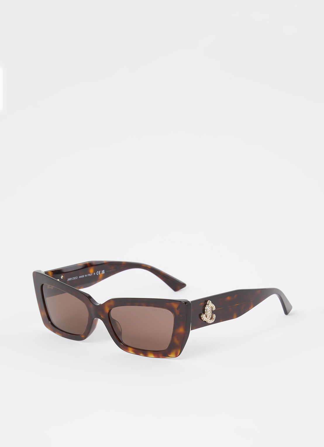 Jimmy Choo Butterfly zonnebril JC5037BU - voorkant 4 donkerbruin