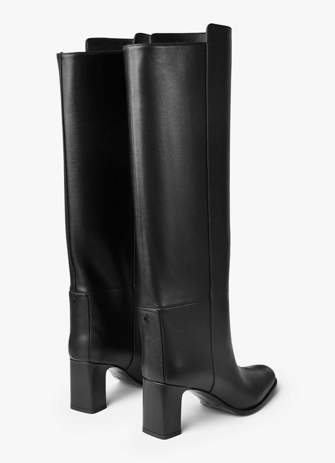 Jimmy Choo Caly 65 laars van kalfsleer - achterkant 4 zwart