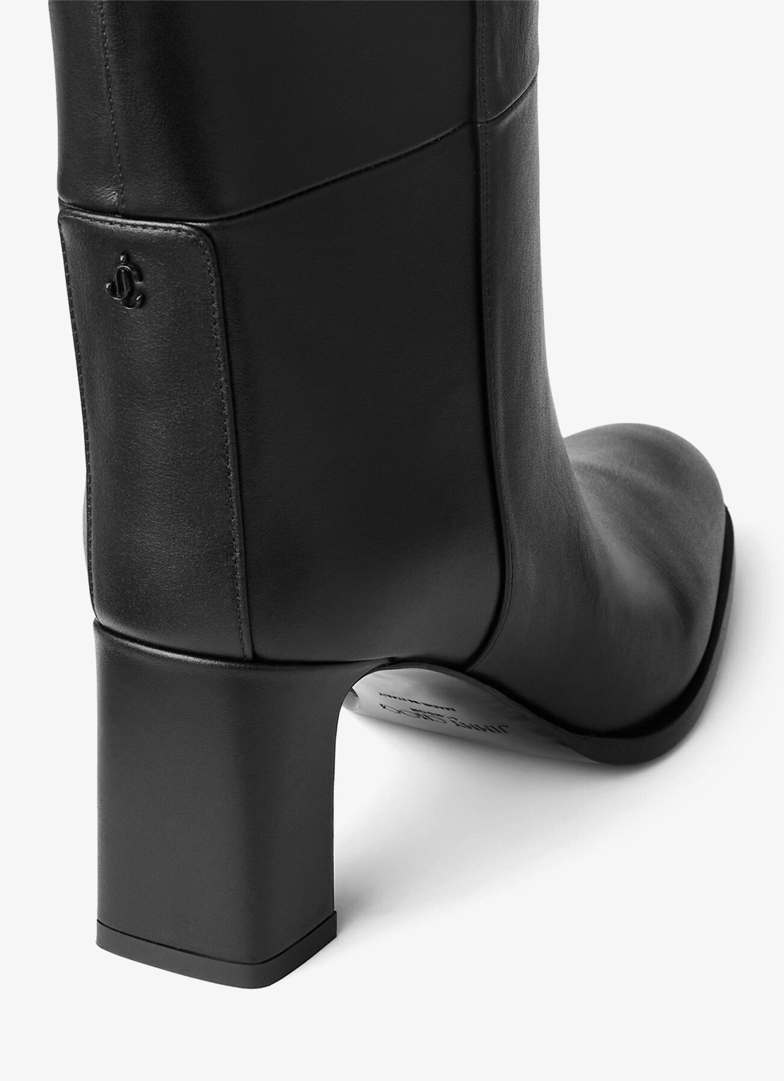Jimmy Choo Caly 65 laars van kalfsleer - detail 3 zwart