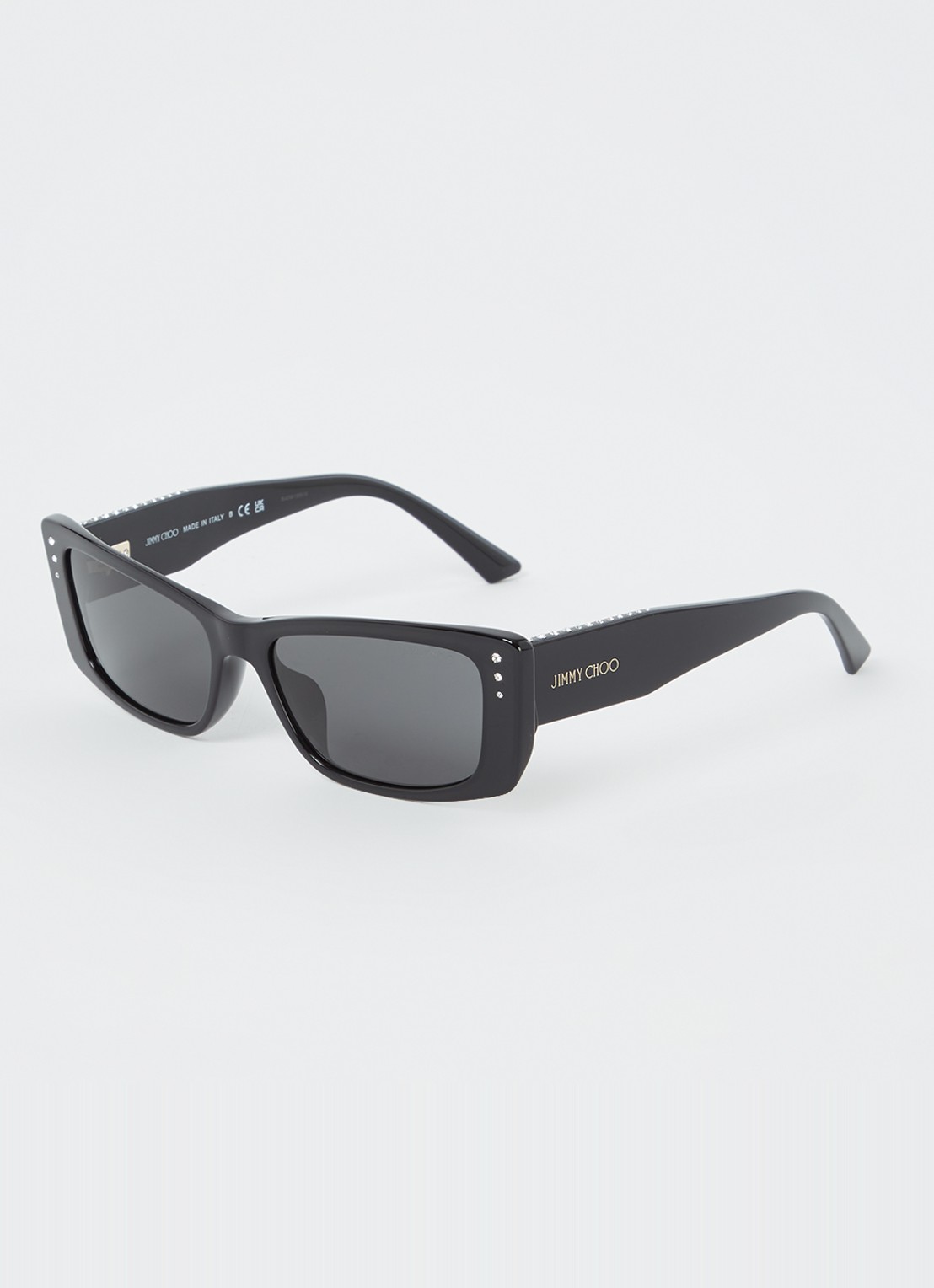 Jimmy Choo Cat Eye zonnebril JC5002BU - voorkant zwart