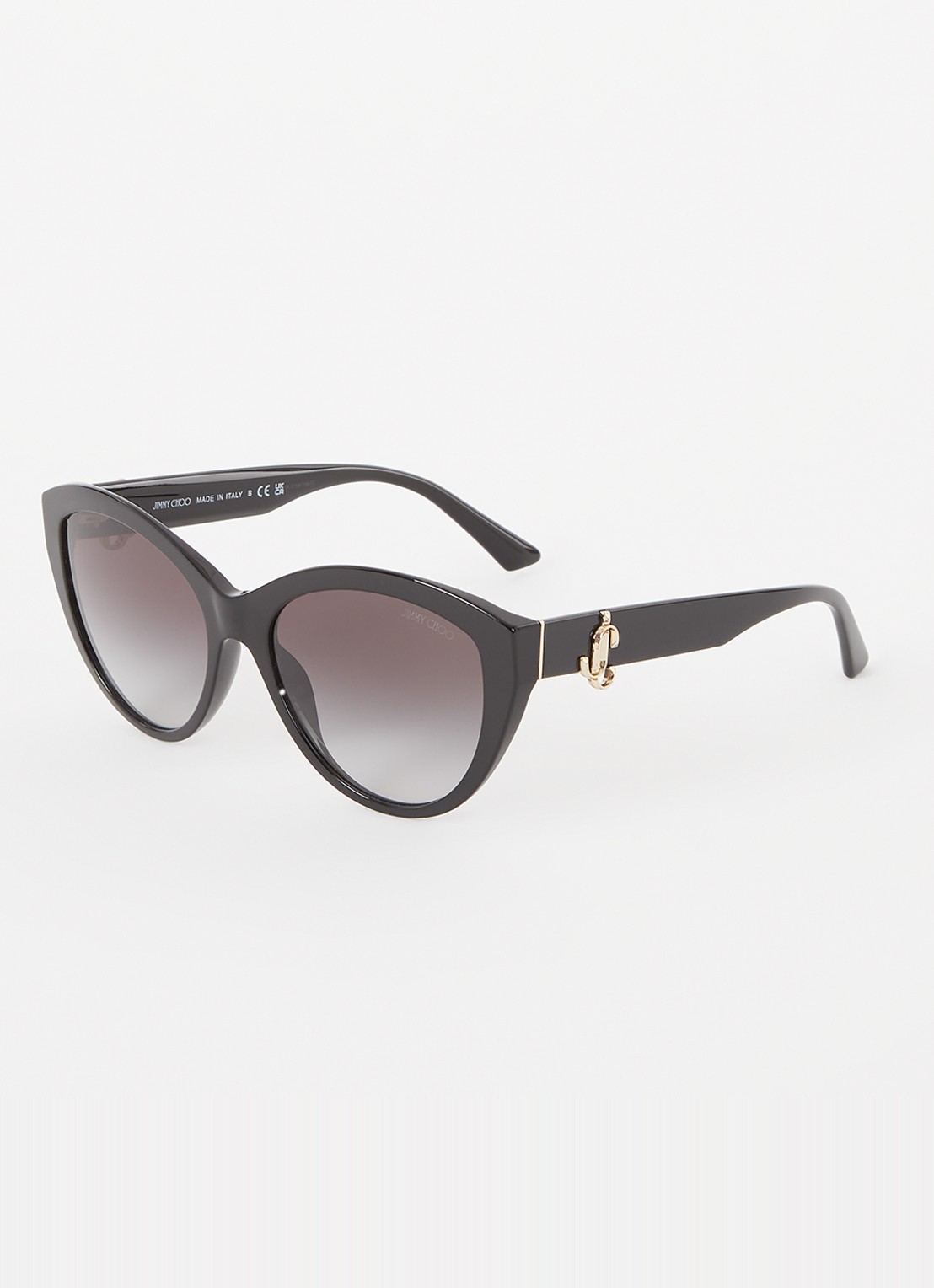 Jimmy Choo Cat Eye zonnebril JC5007 - voorkant 4 zwart