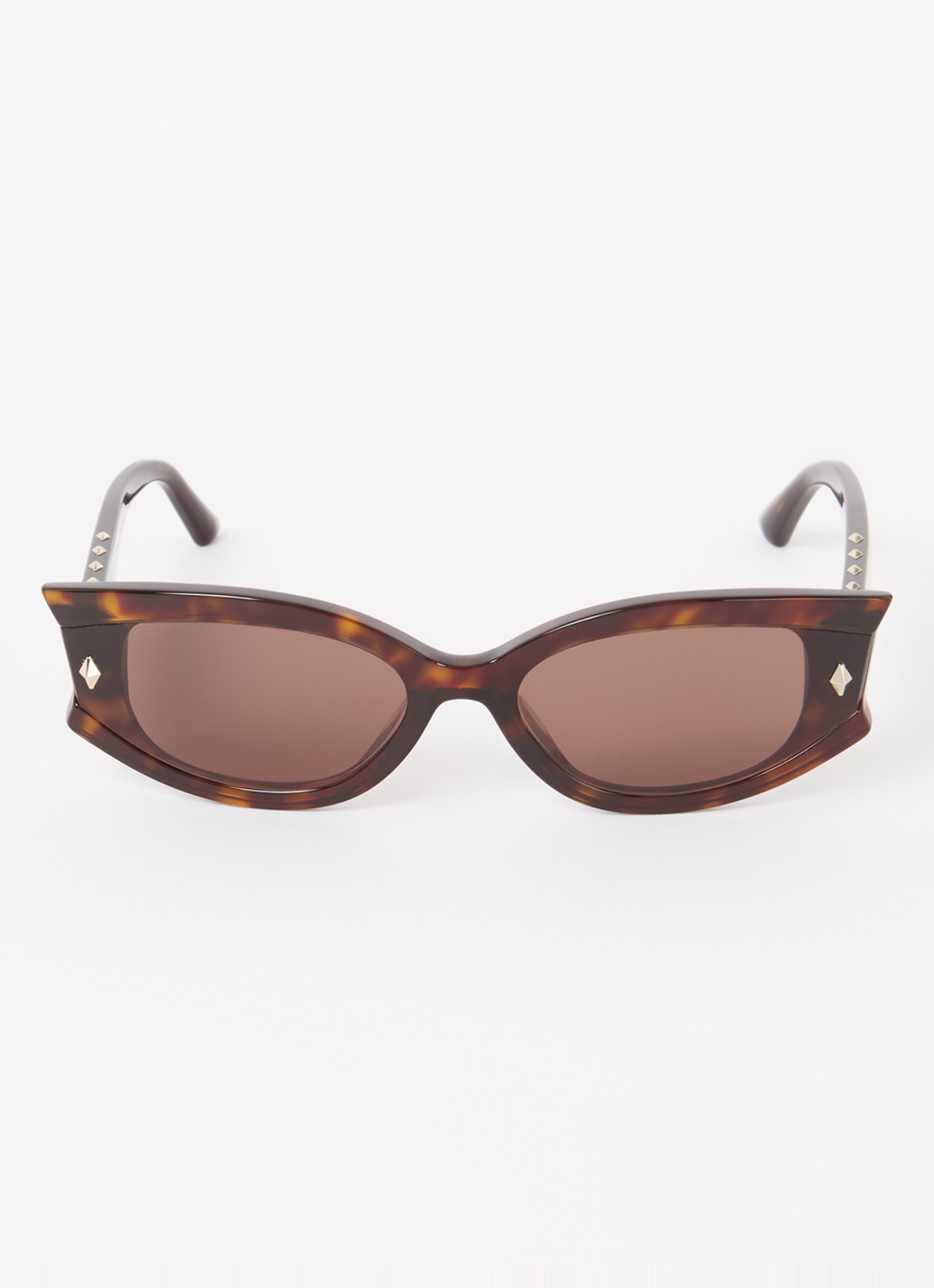 Jimmy Choo Cat Eye zonnebril JC5015U - detail 3 donkerbruin