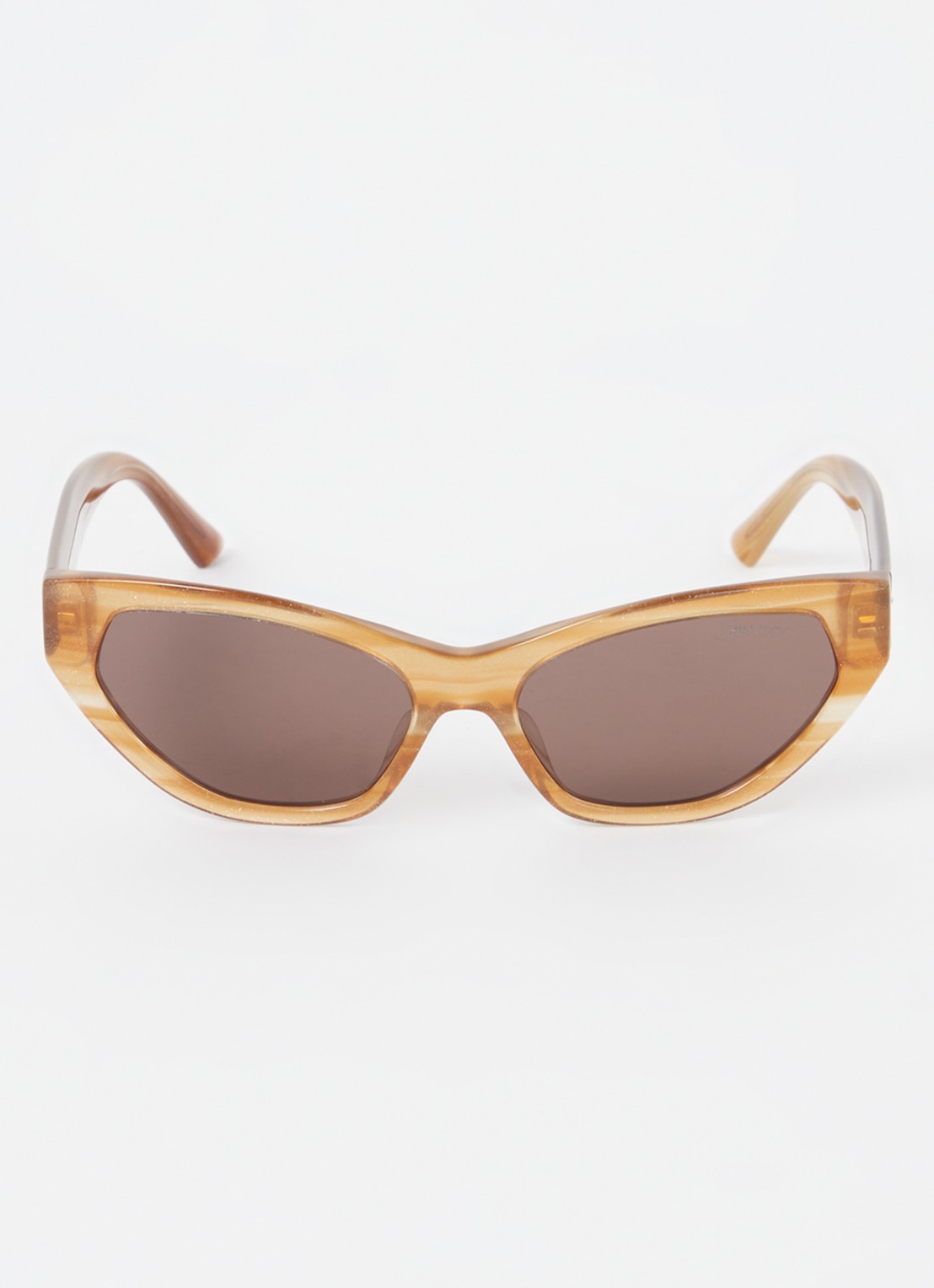 Jimmy Choo Cat Eye zonnebril JC5022B - detail bruin