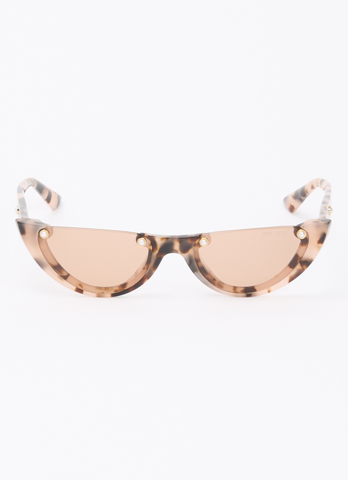 Jimmy Choo Cat Eye zonnebril JC5049HU - detail oudroze