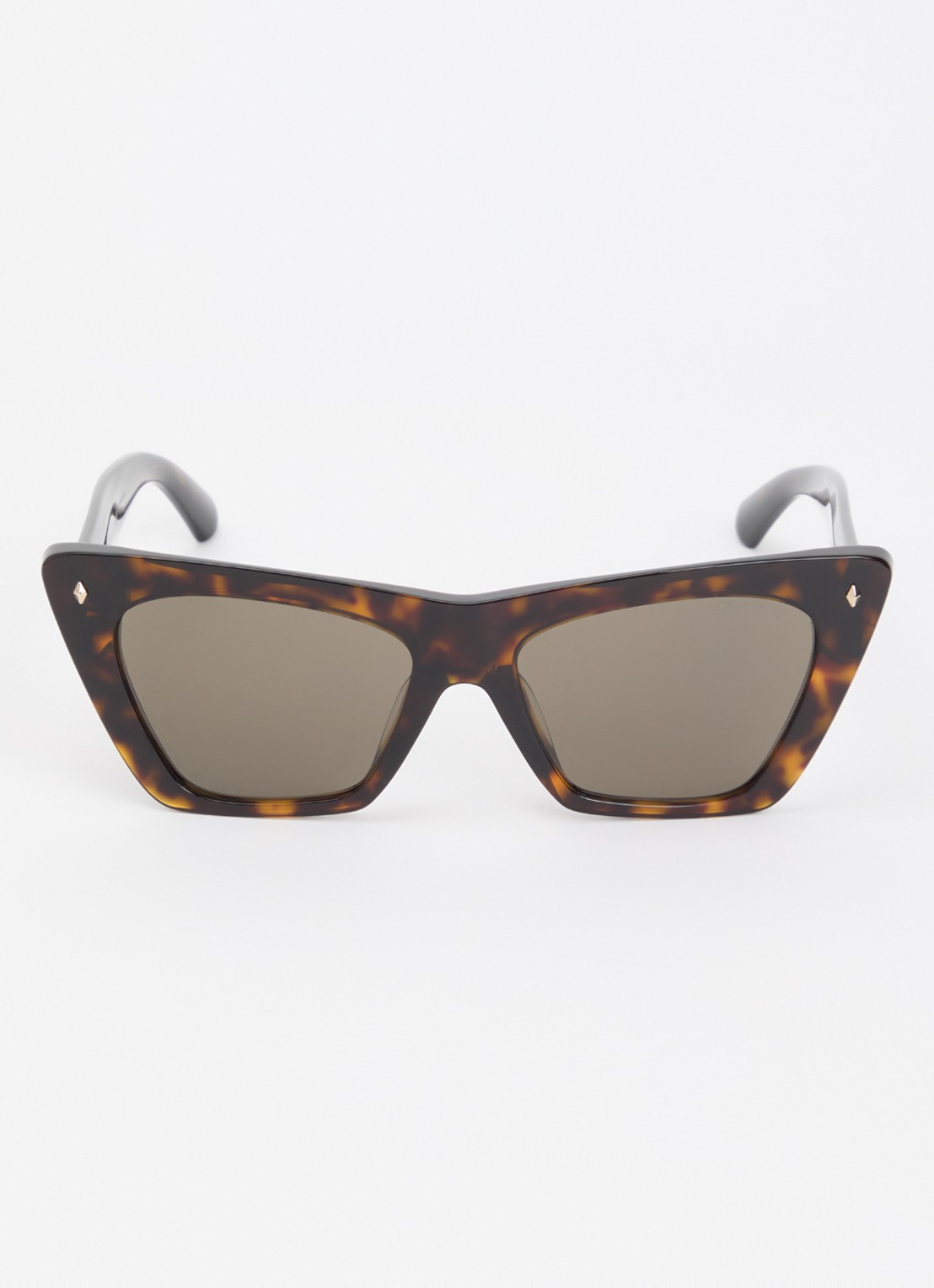 Jimmy Choo Cat Eye zonnebril JC5062U - detail bruin