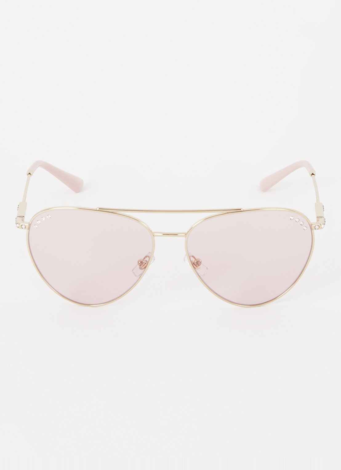 Jimmy Choo Piloten zonnebril JC4002B - detail 3 goud