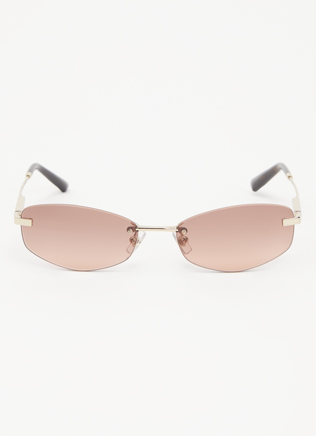 Jimmy Choo Retro zonnebril JC4013D   - detail donkerbruin