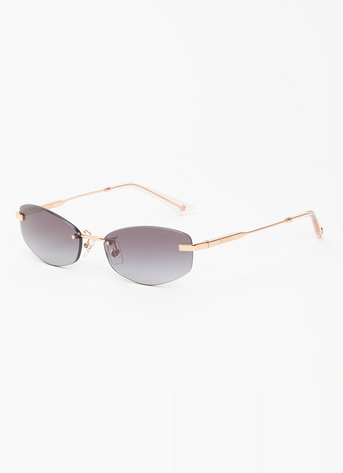 Jimmy Choo Retro zonnebril JC4013D - voorkant goud