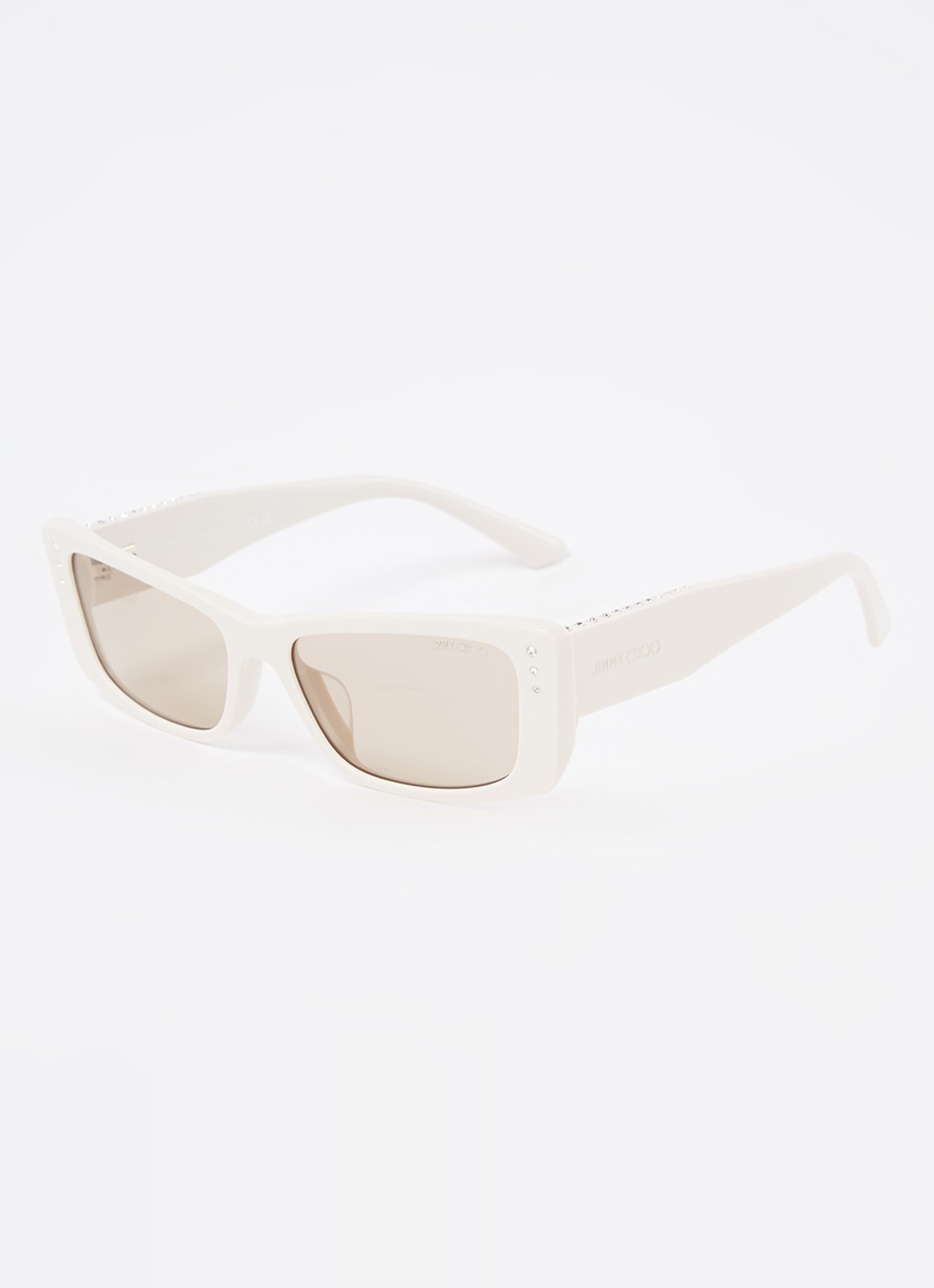 Jimmy Choo Retro zonnebril JC5002BU - voorkant 4 wit