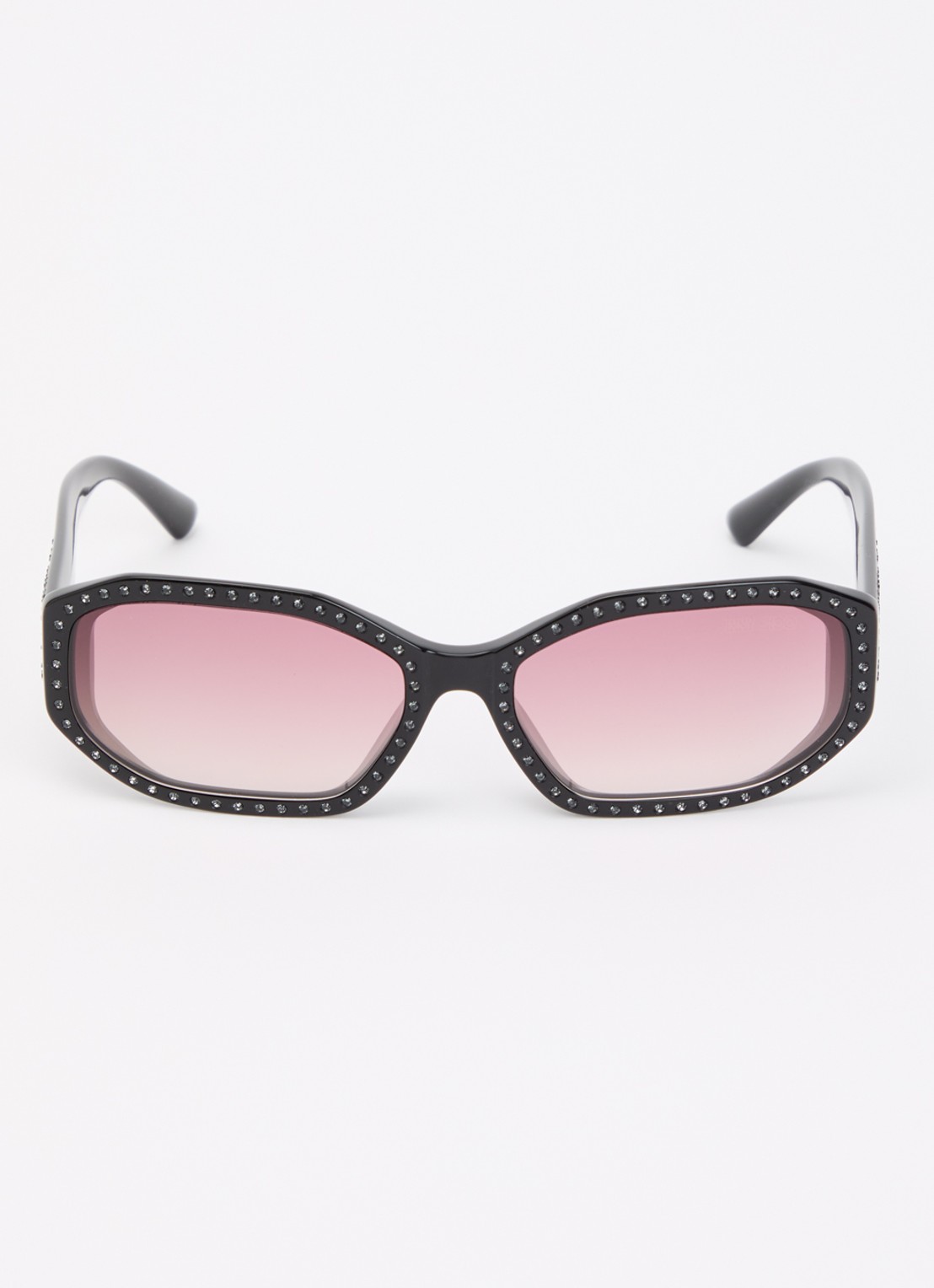 Jimmy Choo Retro zonnebril JC5021BU - detail zwart