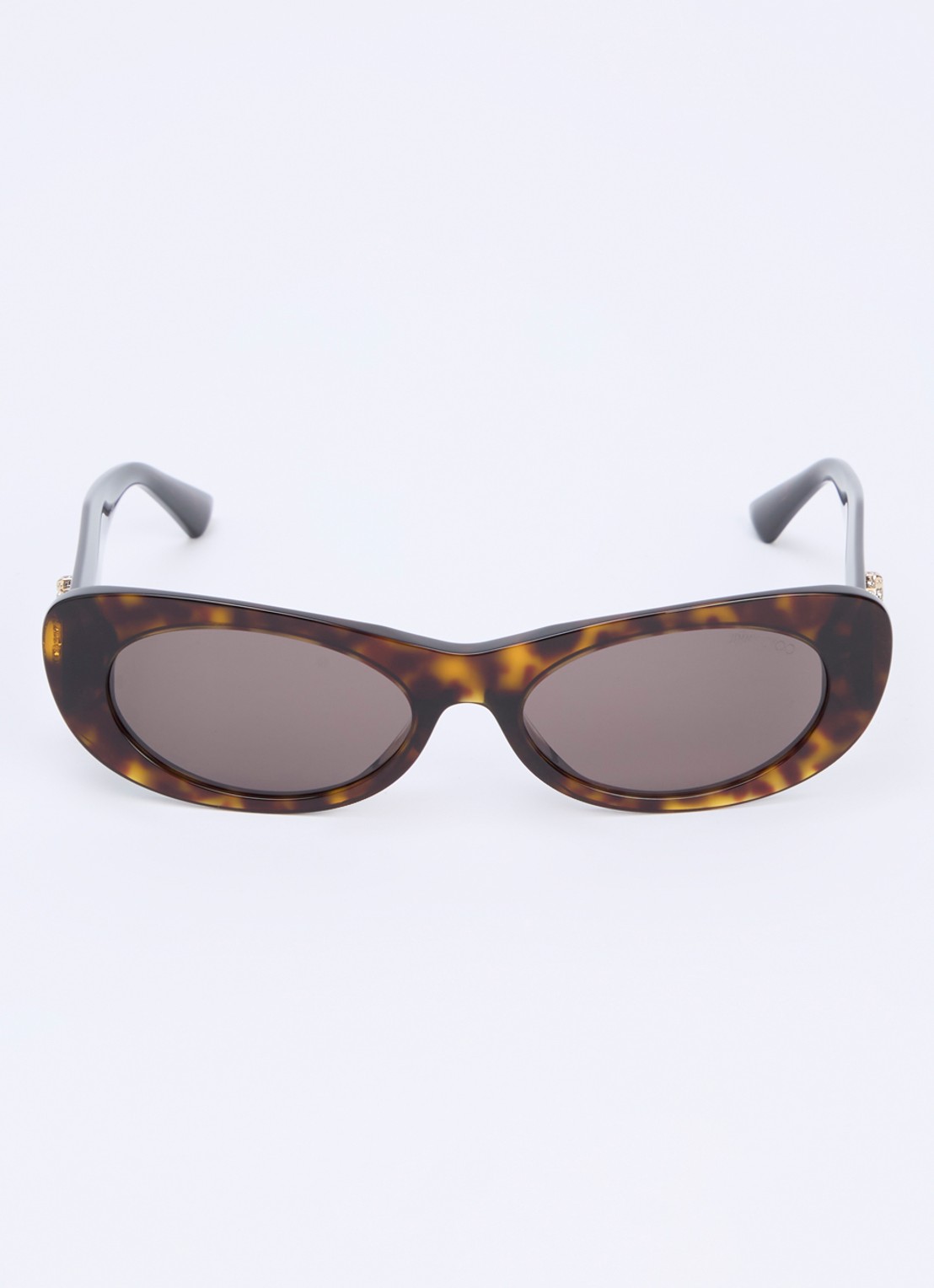 Jimmy Choo Retro zonnebril JC5038BU - detail donkerbruin