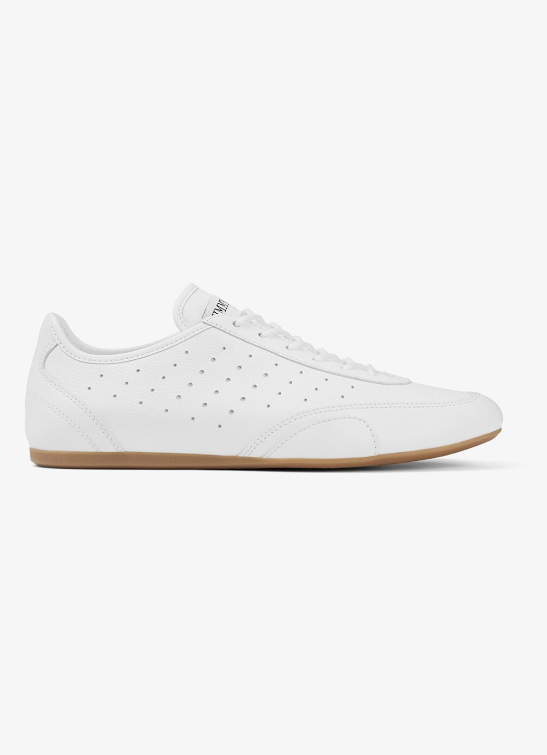 Jimmy Choo Sunny/F sneaker van leer - voorkant 5 wit