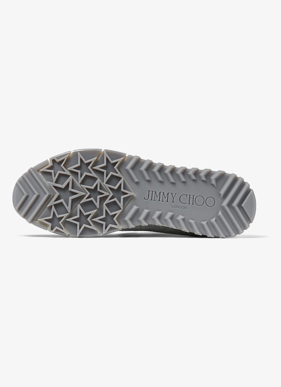 Jimmy Choo Veles sneaker in kasjmierblend - detail 3 grijsmele