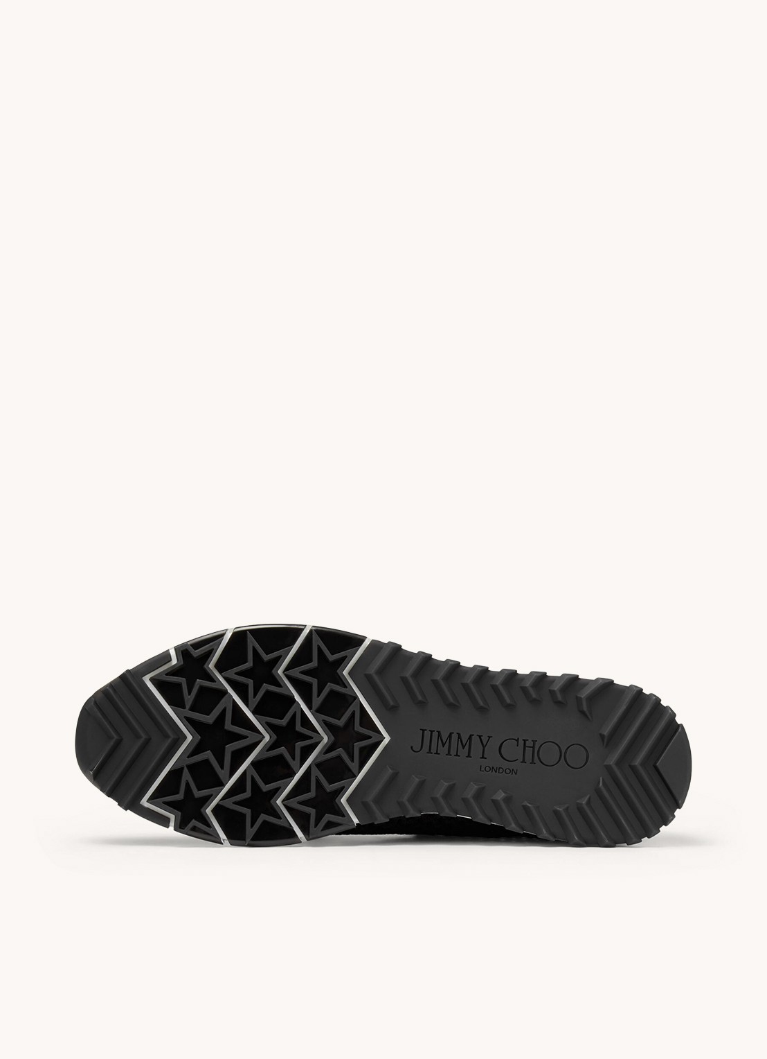 Jimmy Choo Veles sneaker van mesh - detail 6 zwart