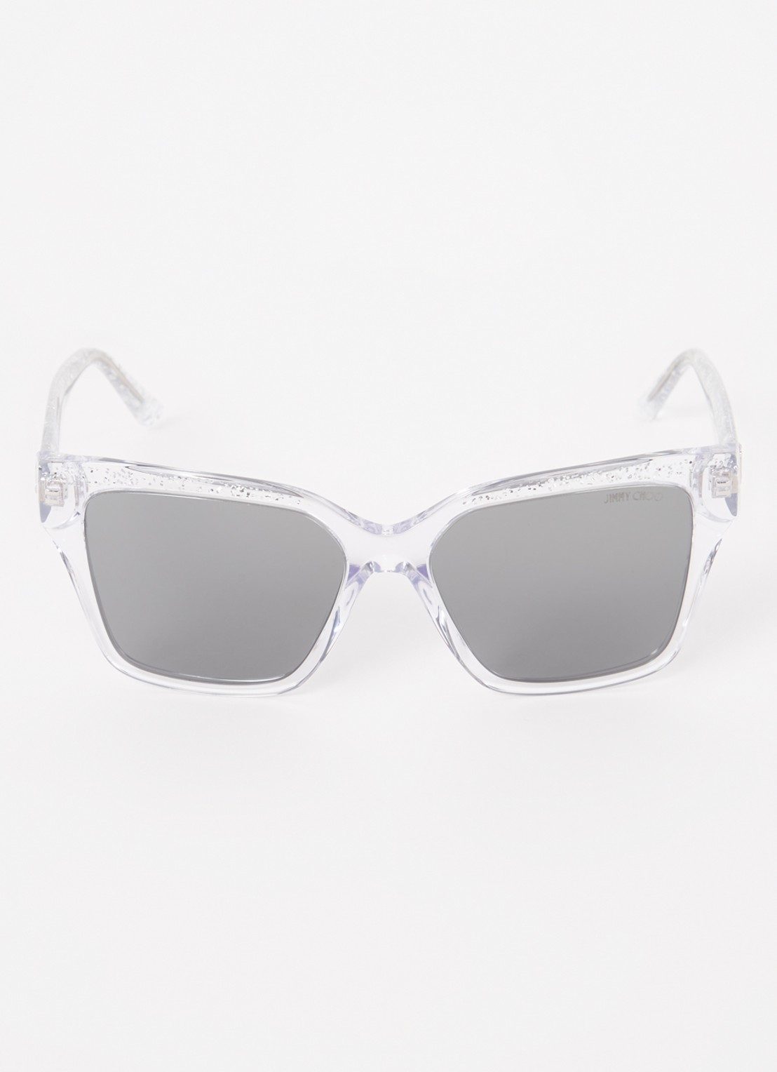Jimmy Choo Wayfarer zonnebril JC5003 - detail lichtgrijs