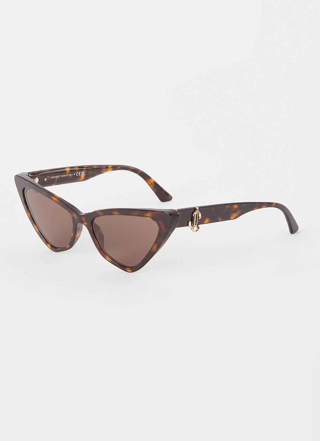 Jimmy Choo Zonnebril JC5008 - voorkant donkerbruin