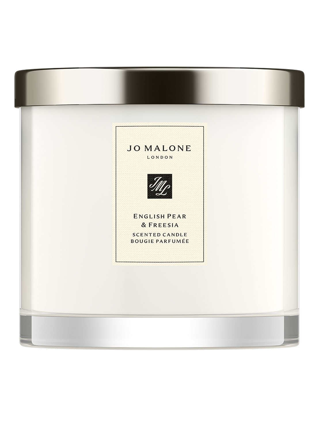 Jo Malone London English Pear & Freesia Deluxe Candle - geurkaars 600 gram - voorkant undefined