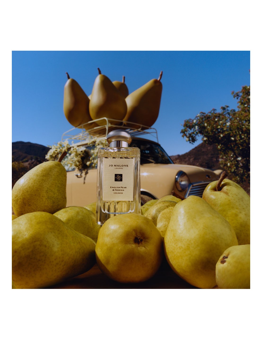 Jo Malone London English Pear & Sweet Pea Cologne - voorkant 2 beige